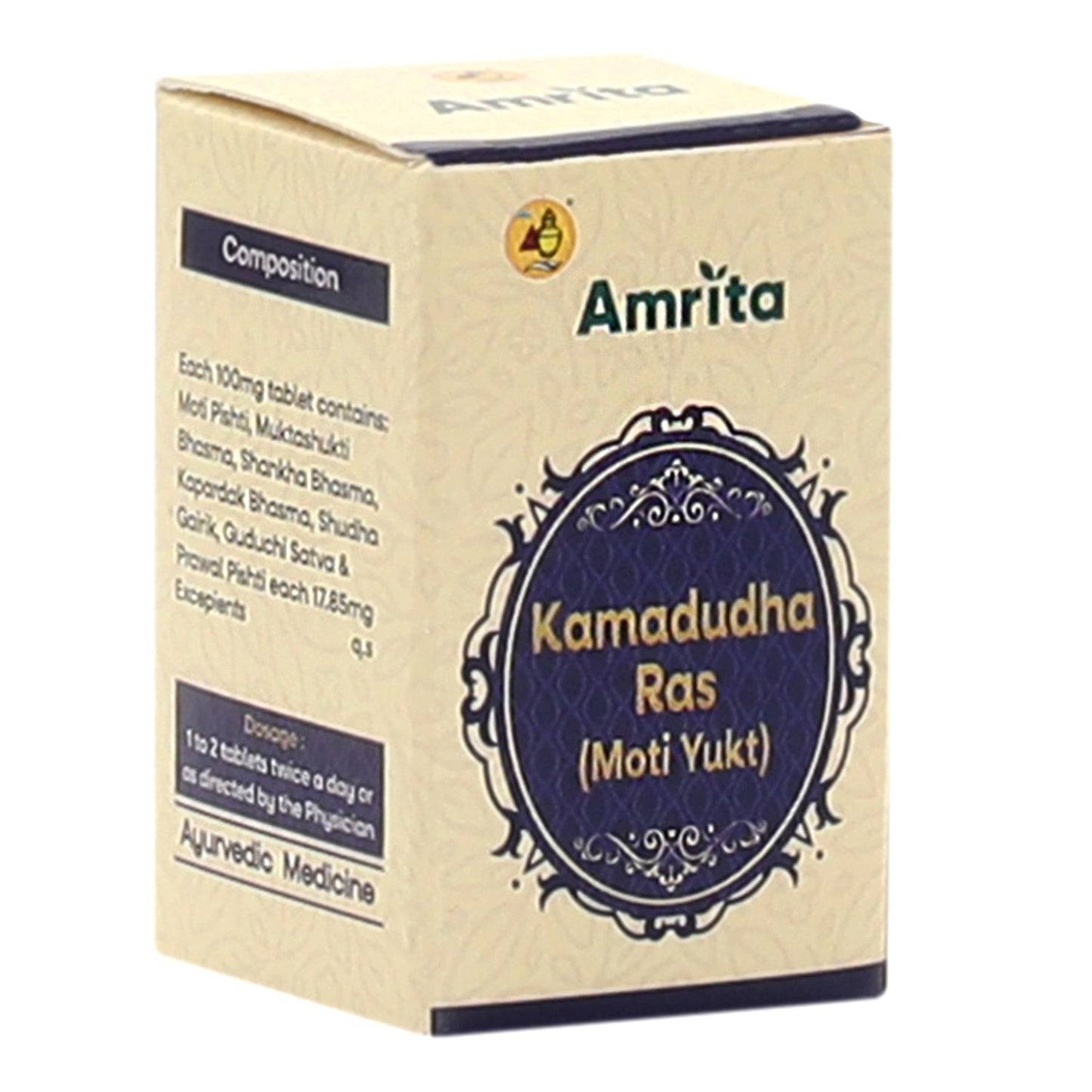 Amrita Kamdudha Ras (Moti Yukt) Tablet