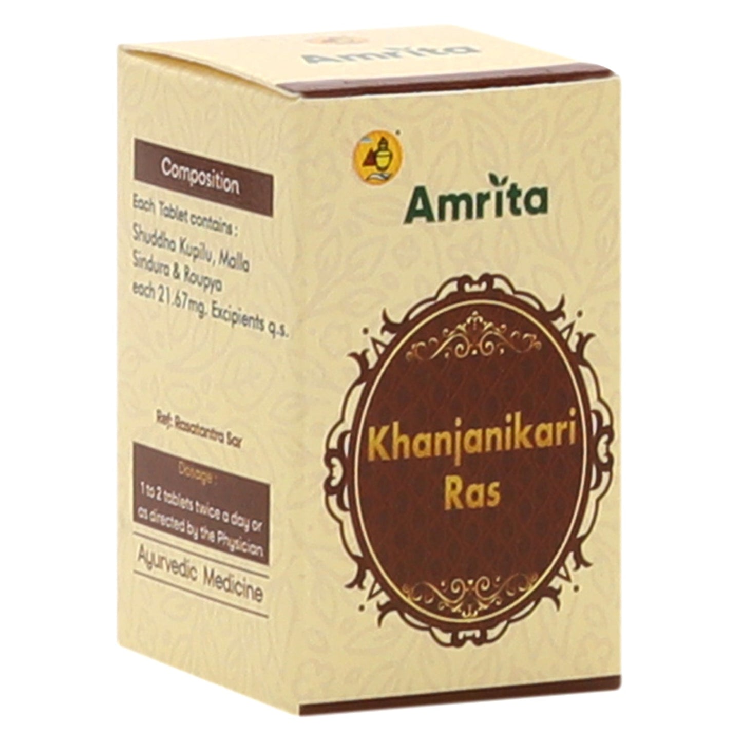 Amrita Khanjanikari Ras Tablet - 30 Tablets