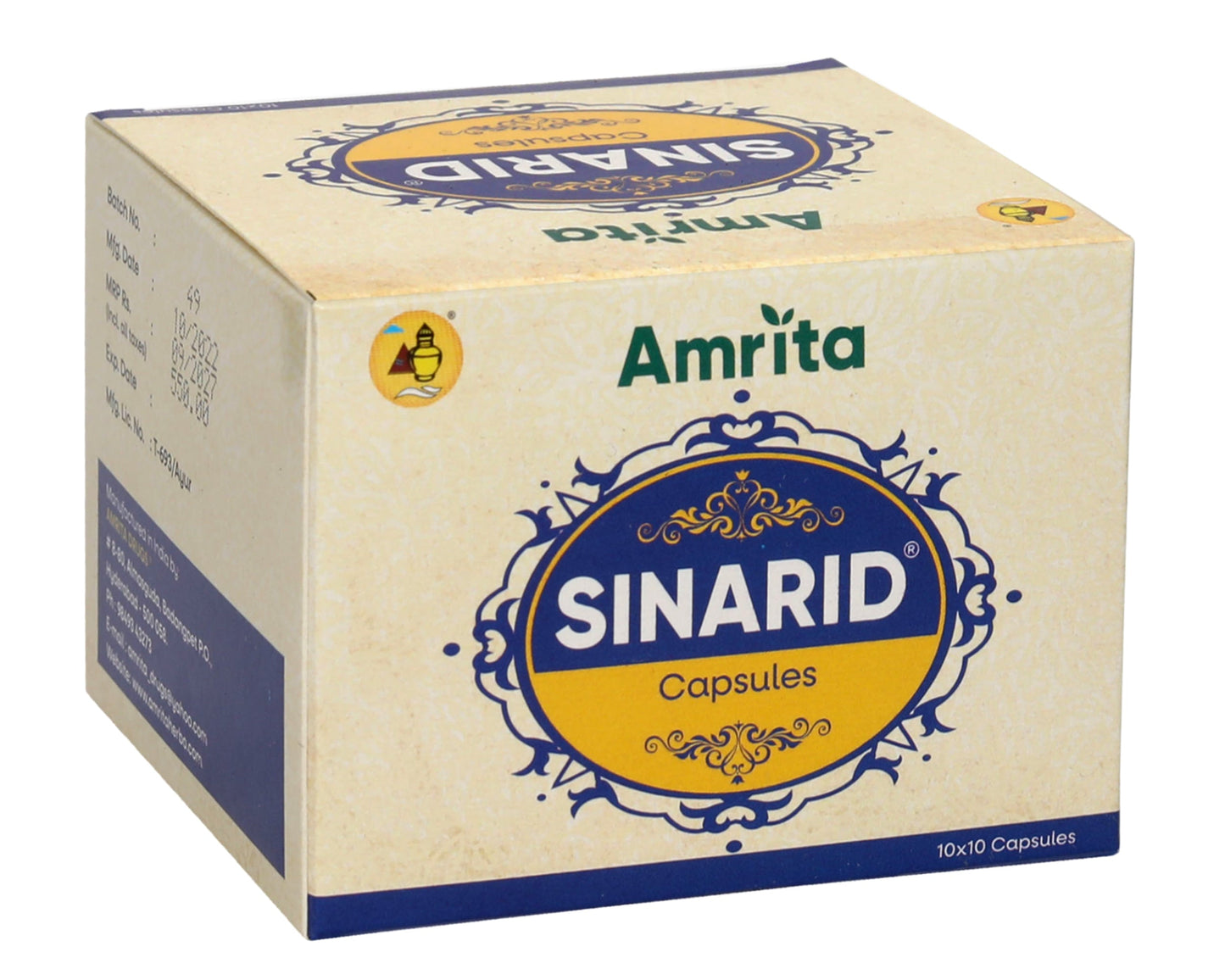 Amrita Sinarid Capsule - 100 Capsules