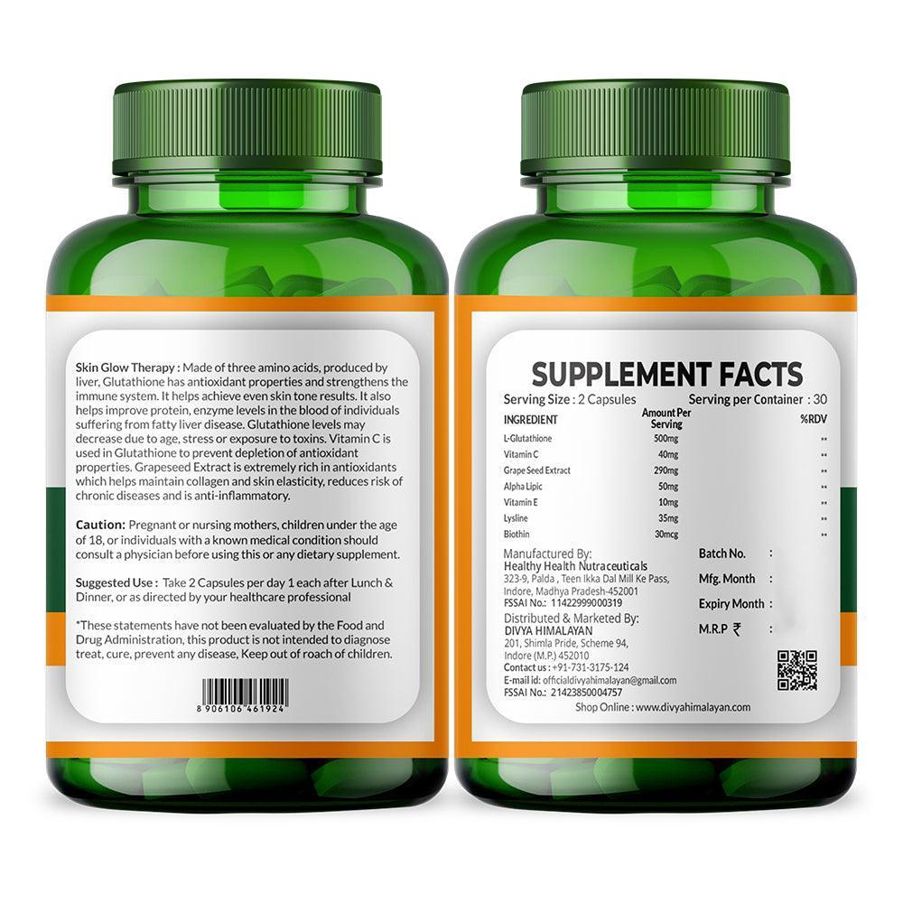 Divya Himalayan Skin Glow Therapy Capsule - 60 Capsules