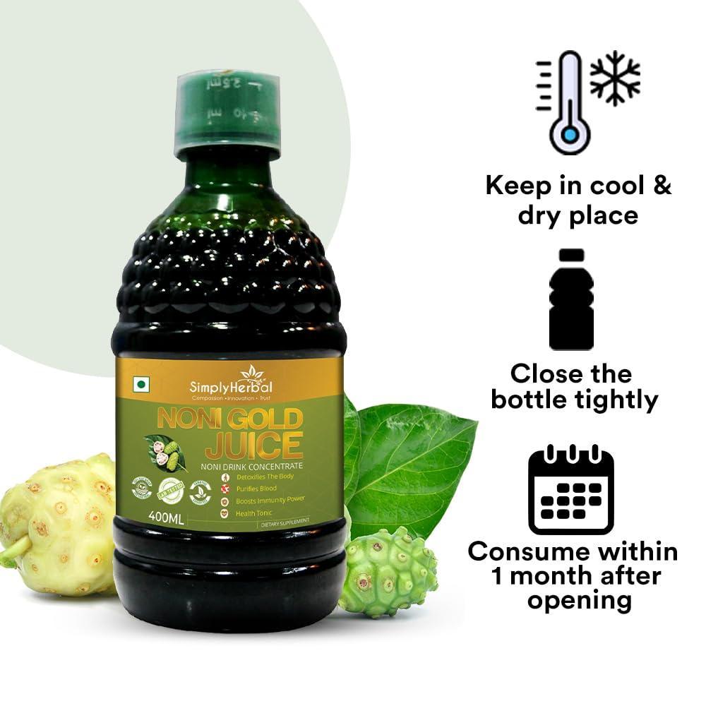 Simply Herbal Noni Gold Juice (400ml Juice)