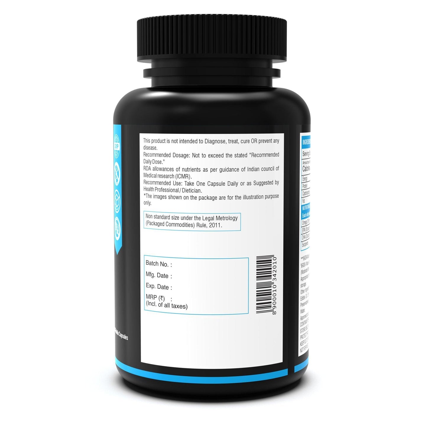 Omega 3 Fish Oil Soft Gelatin Capsule