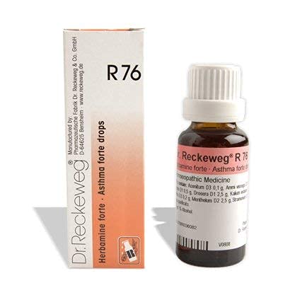 Dr. Reckeweg R76 Asthma Forte Drop - 22ml