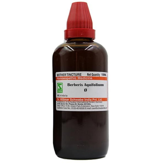 Dr Willmar Schwabe India Berberis Aquifolium Mother Tincture Q - pack of 3