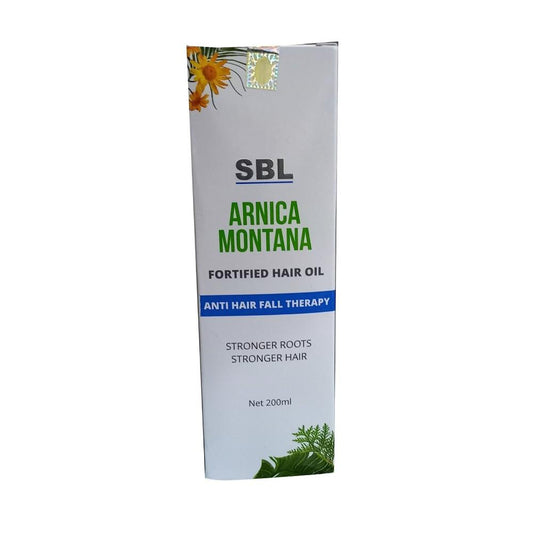 SBL Arnica Montana Fortified Hair Oil - 200ml - Pack of 3