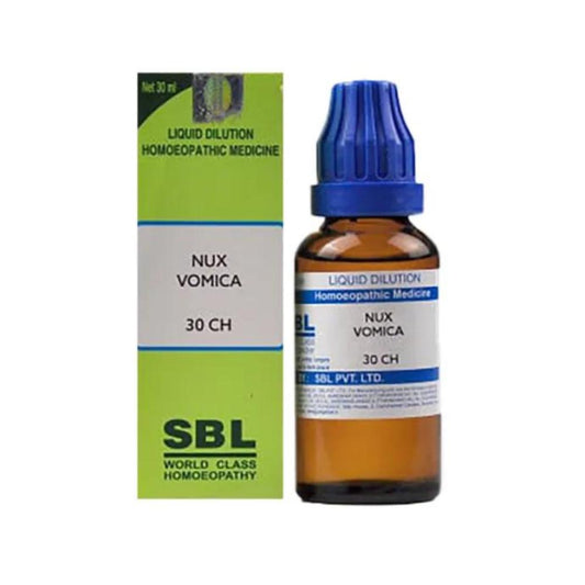 SBL Nux Vomica Mother Tincture Q - 30ml - Pack of 2
