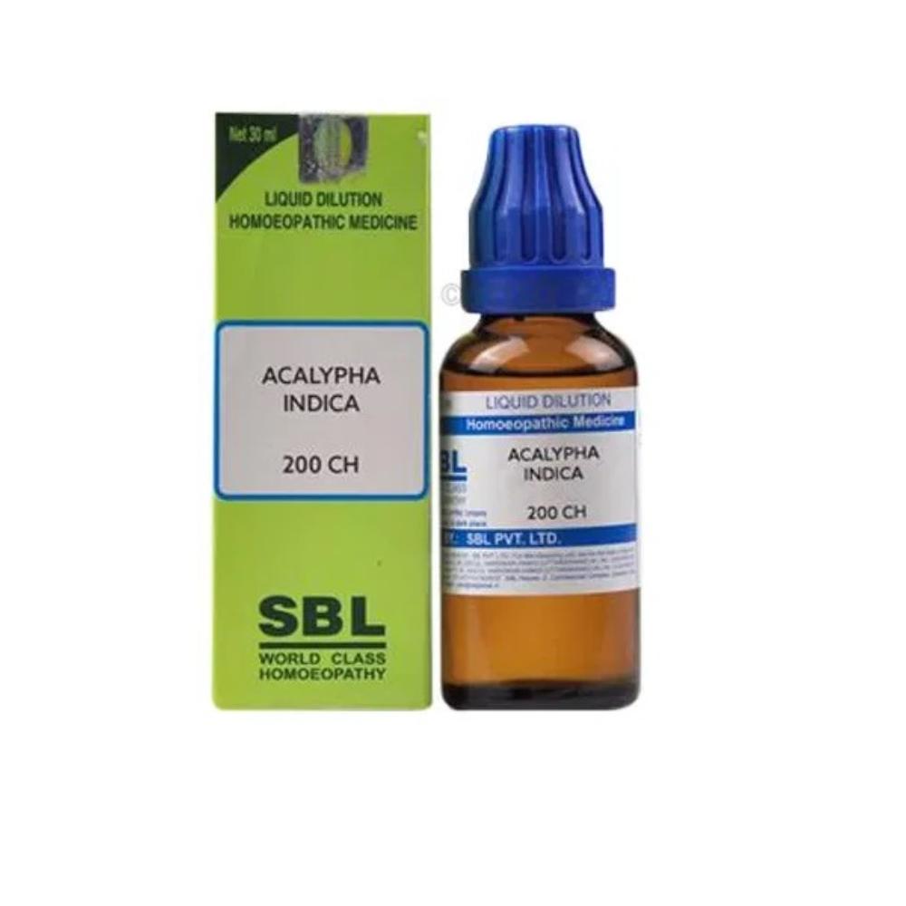 SBL Acalypha Indica Dilution 200 CH - 30ml - Pack of 2