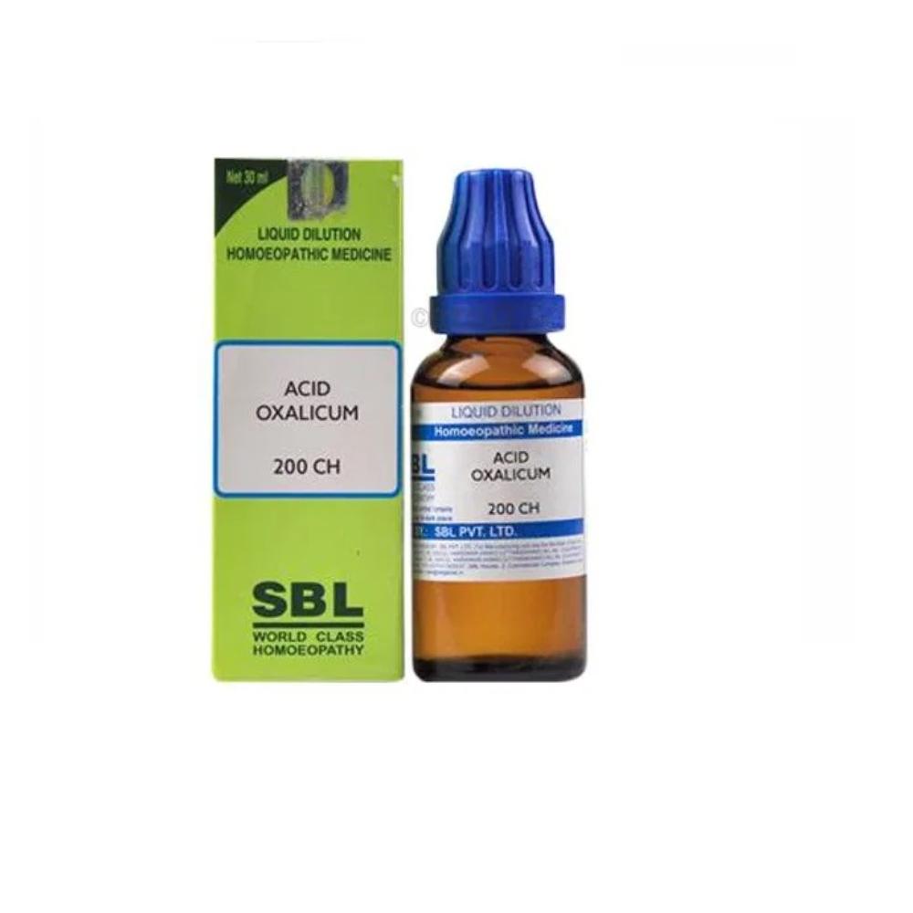 SBL Acid Oxalicum Dilution 200 CH - 30ml - Pack of 3