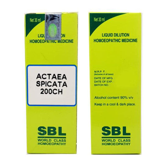 SBL Actaea Spicata Dilution 200 CH - 30ml - Pack of 3