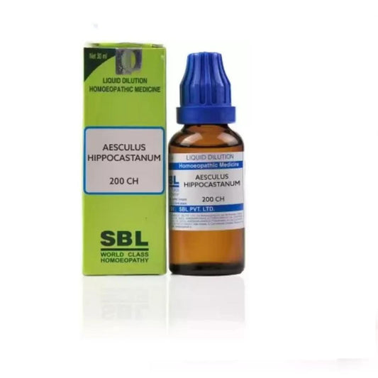 SBL Aesculus Hippocastanum Dilution 200 CH - 30ml - Pack of 3