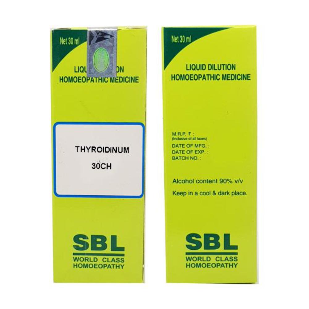 SBL Thyroidinum Dilution 30 CH - 30ml - Pack of 2