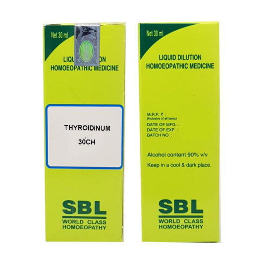 SBL Thyroidinum Dilution 30 CH - 30ml - Pack of 2