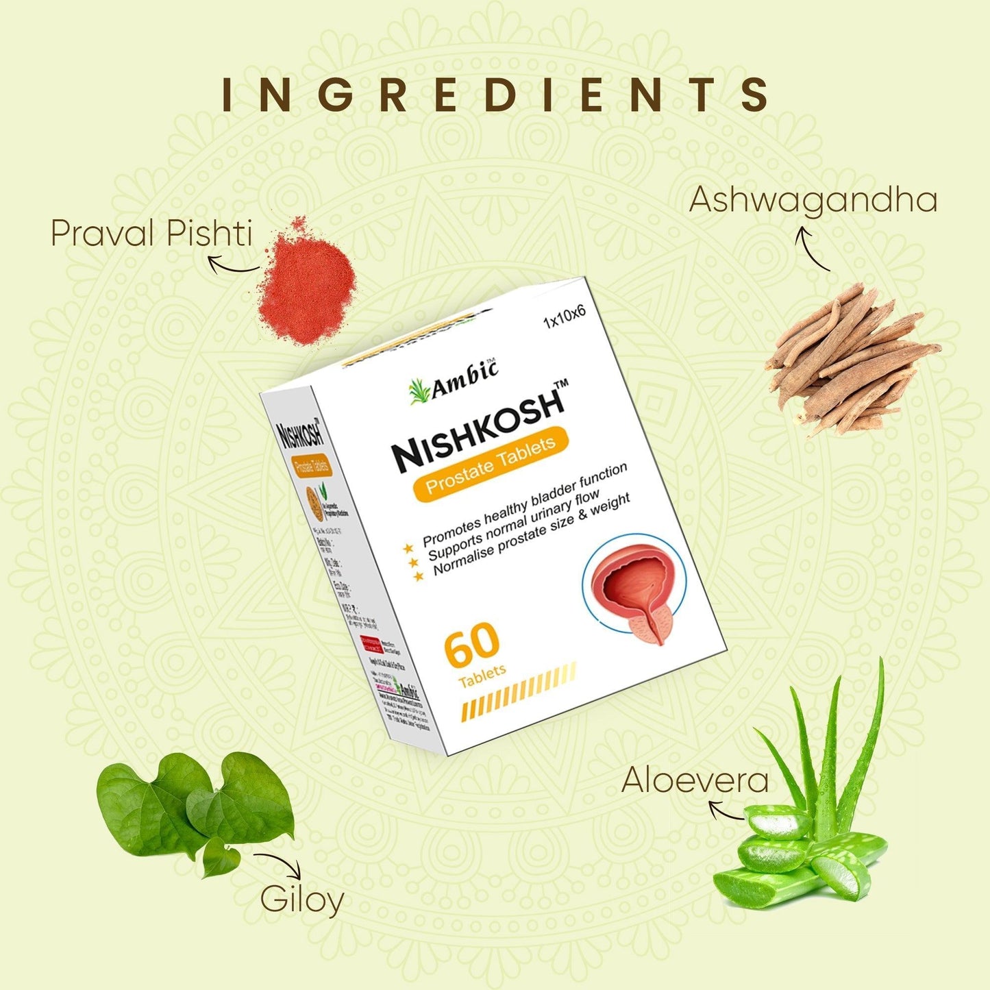 Ambic Nishkosh Prostate Tablet (60 Tablet)