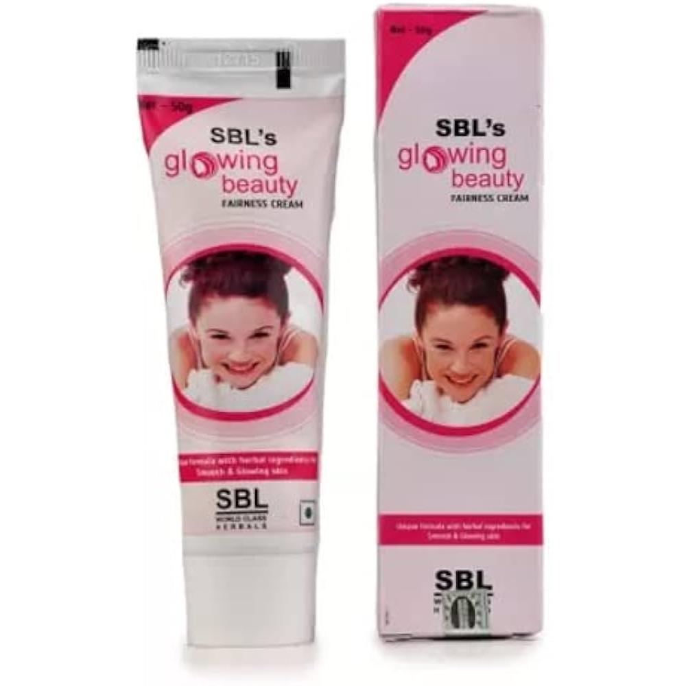 SBL Glowing Beauty Fairness Cream - 50gm - Pack of 2