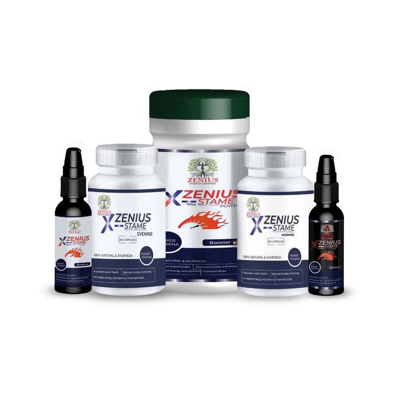 Zenius X-Stame Kit - Sexual Health Supplements for Sexual Health and Stamina Boosting