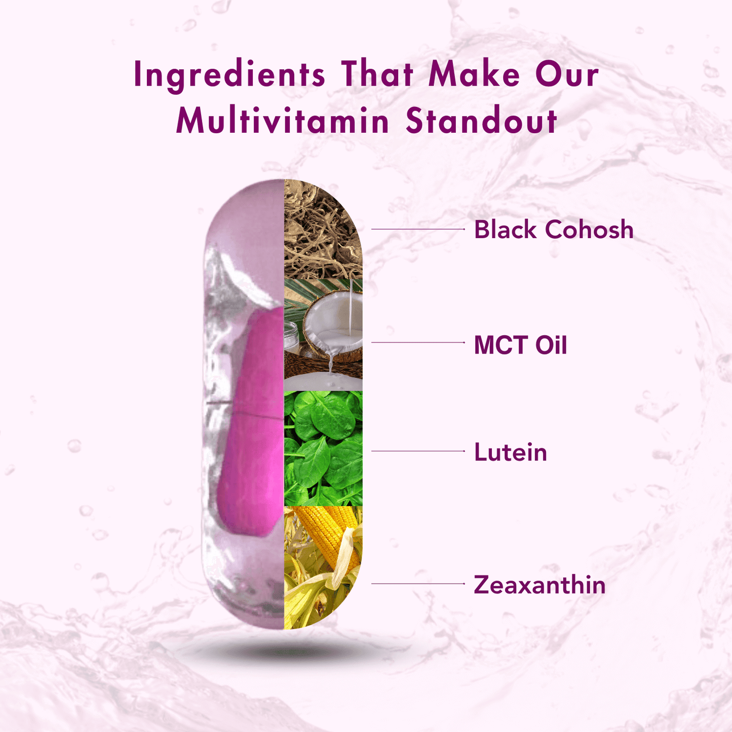 Wishnew Wellness Daily Ritual Multivitamin Women 50+ Capsule - 60 Capsules