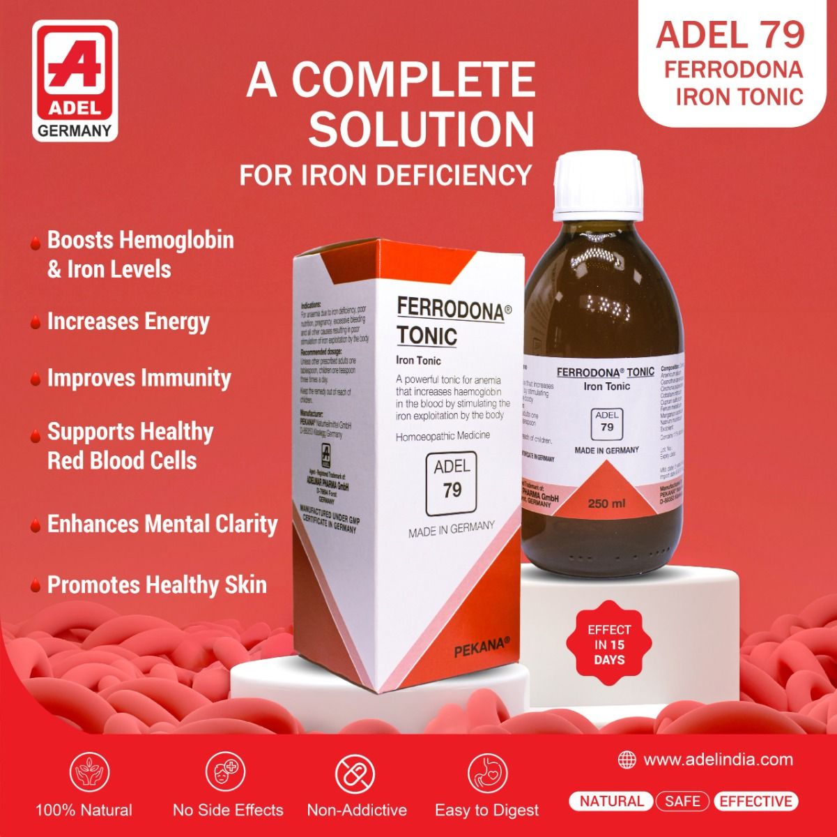 Adel Pekana ADEL 79 Ferrodona Tonic - 250ml