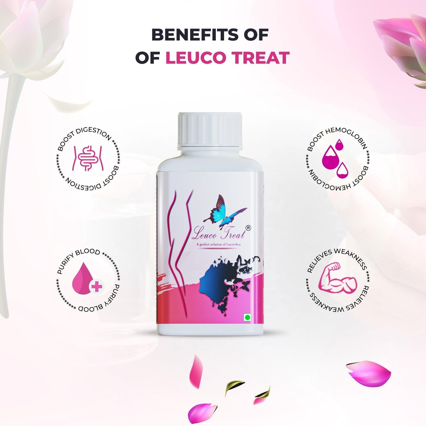 Pharma Science Leuco Treat for Leucorrhoea & White Discharge - 100gm