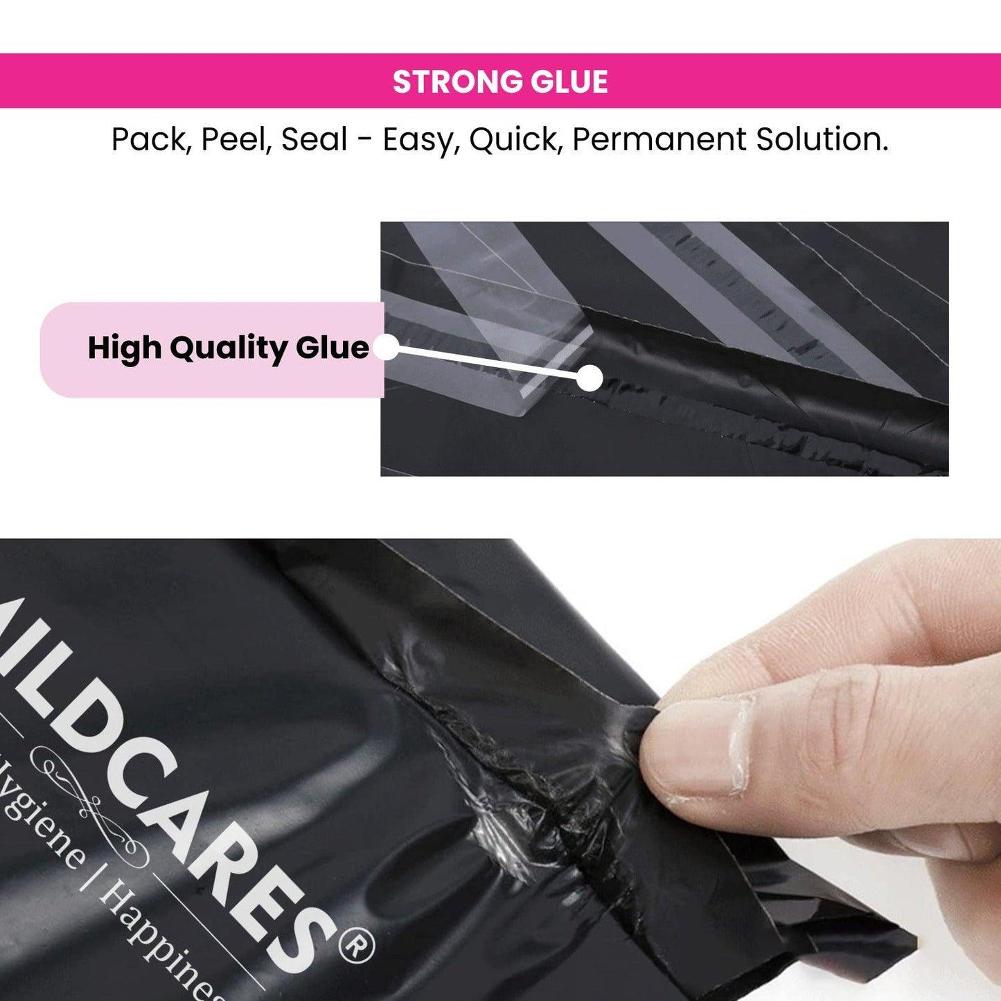 MildCares Sanitary Disposable Bags for Sanitary Pad Disposal