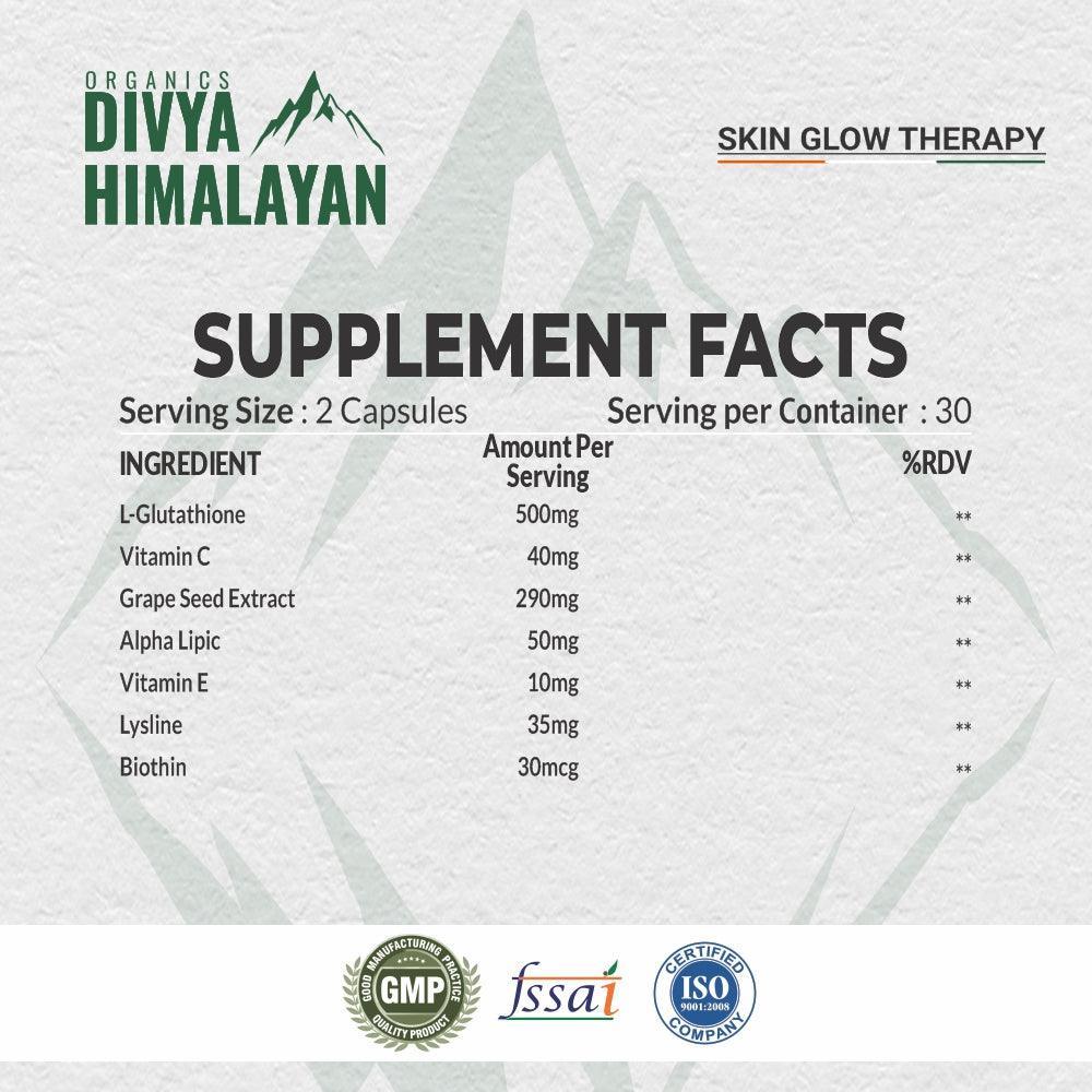 Divya Himalayan Skin Glow Therapy Capsule - 60 Capsules