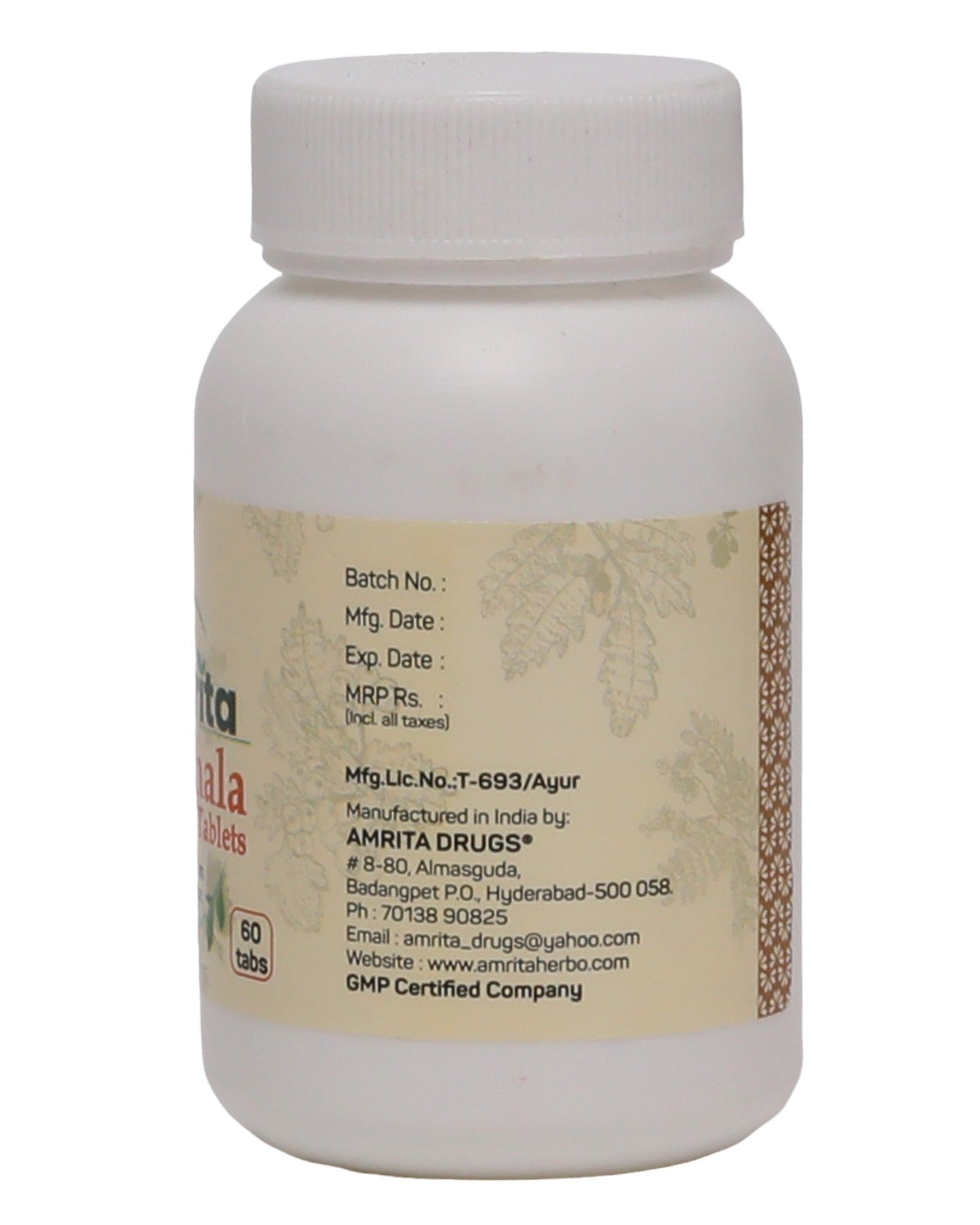 Amrita Triphala Tablet - 60 Tablets