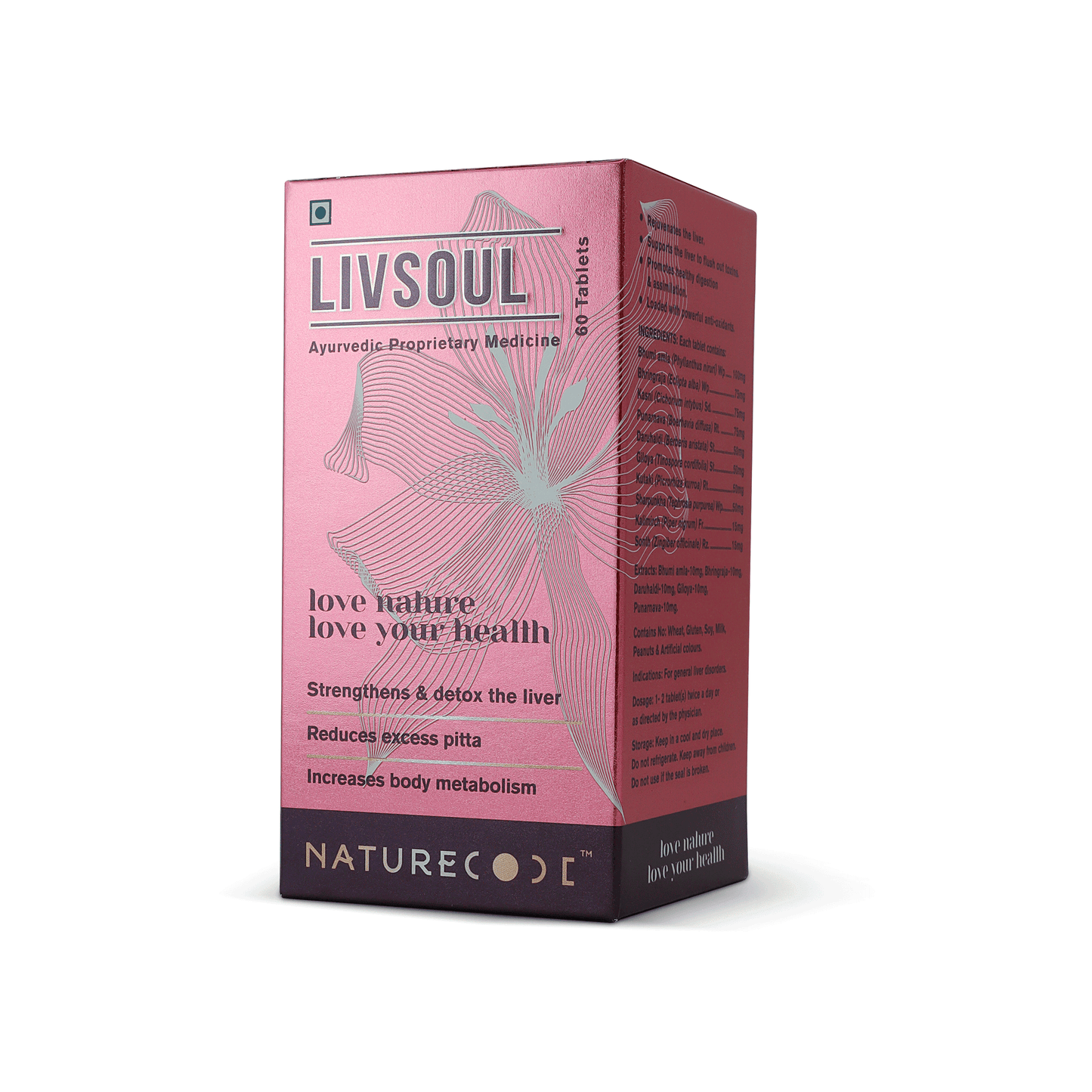 Nature Code Livsoul Tablet - 60 Tablets