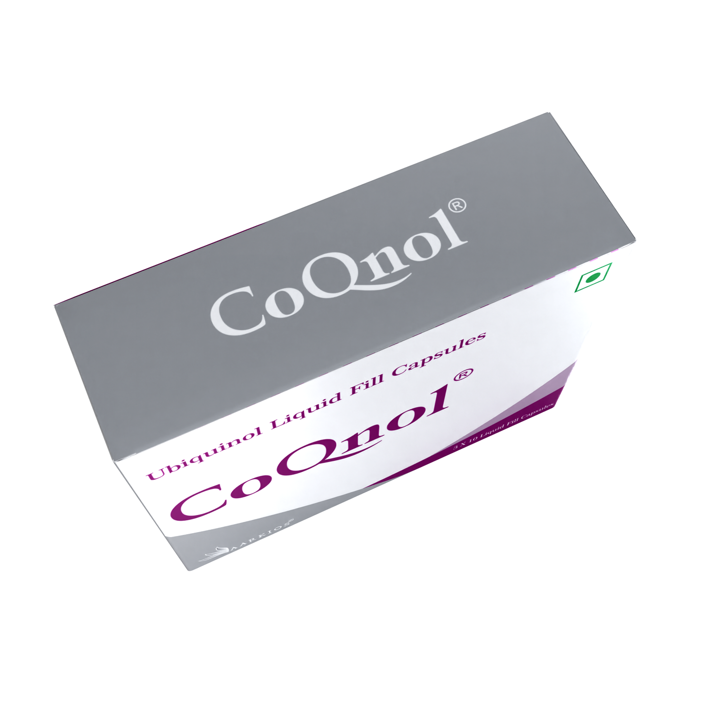 Aarkios CoQnol Ubiquinol Capsules 100 mg I 10 Liquid Fill Capsules