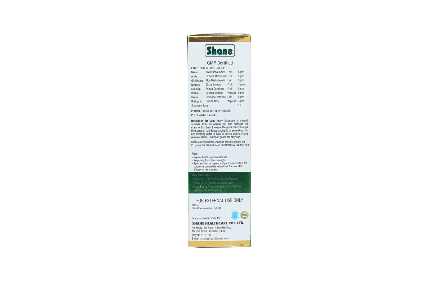 Shane Herbal Shampoo - 120ml