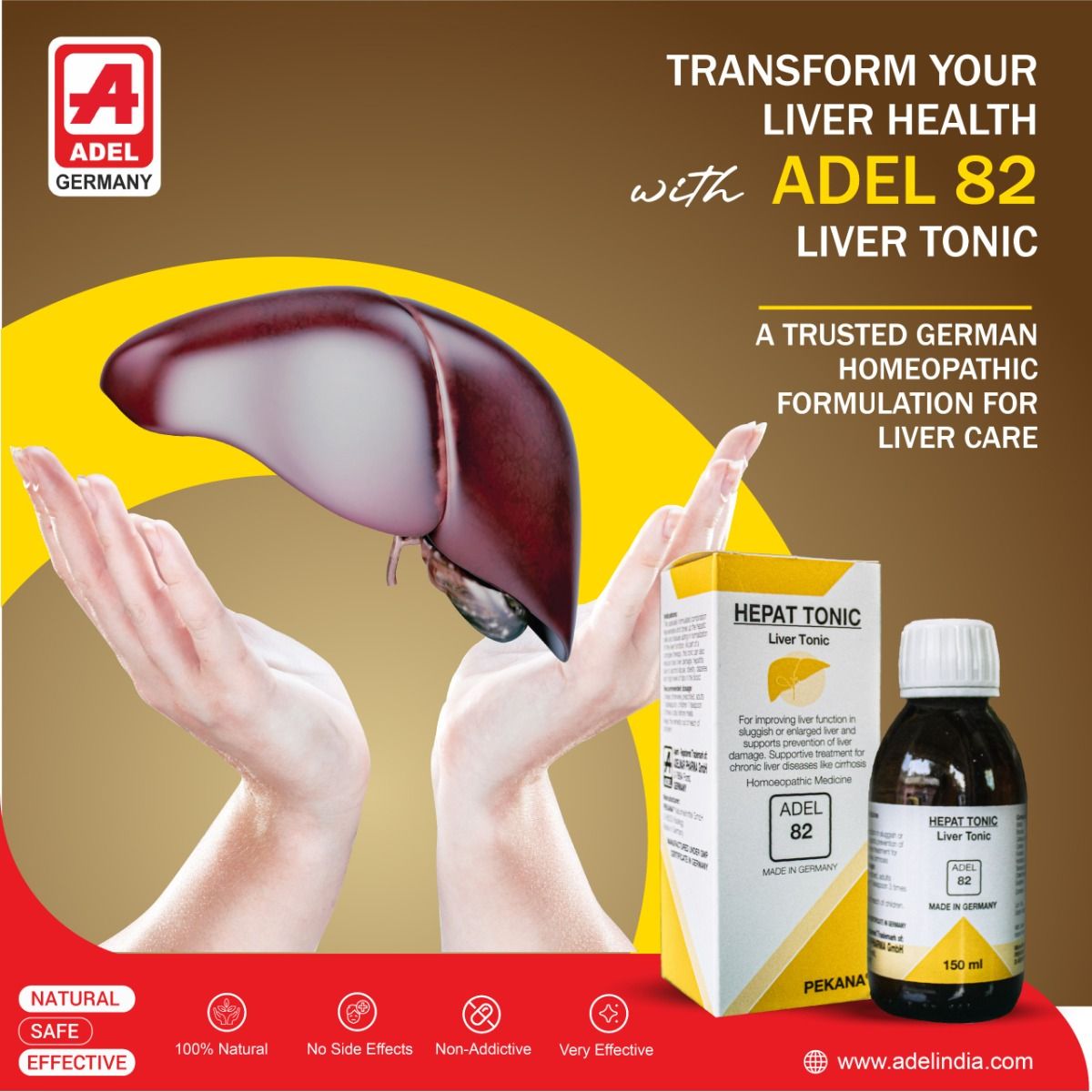 Adel Pekana ADEL 82 Hepat Liver Tonic Drop - 150ml