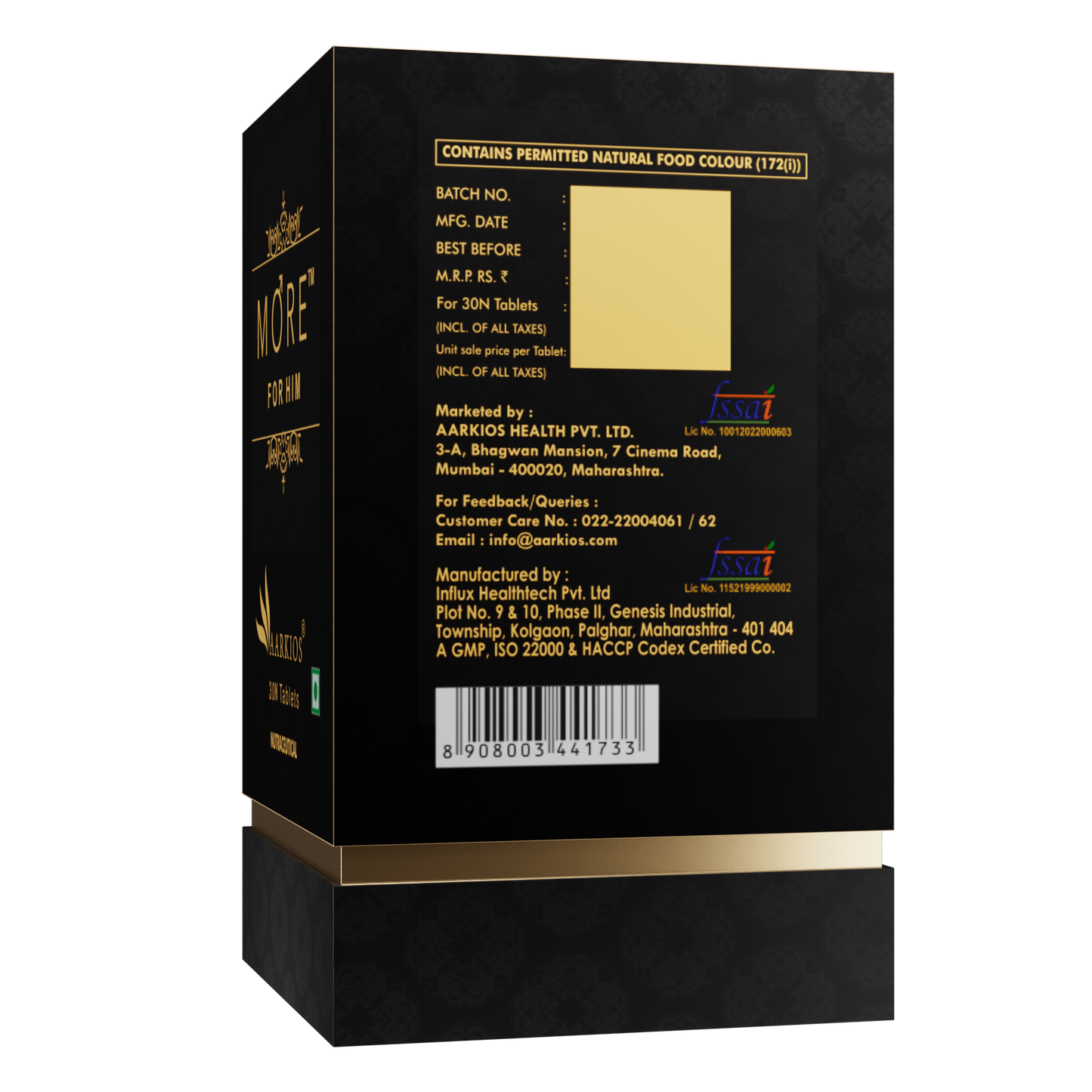 Aarkios More for Him Tablets - 30 Tablet