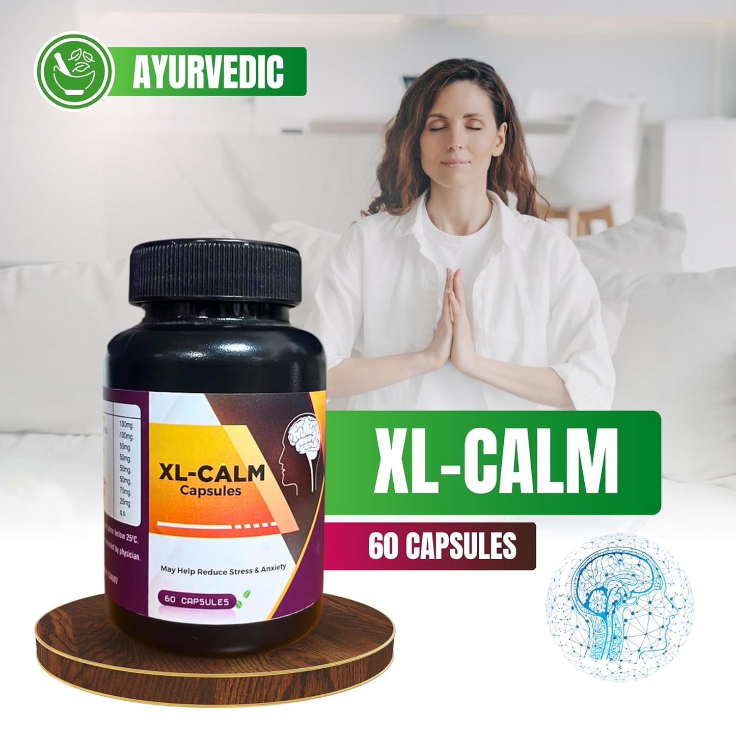 Sharvy Herbotec XL-CALM Capsules