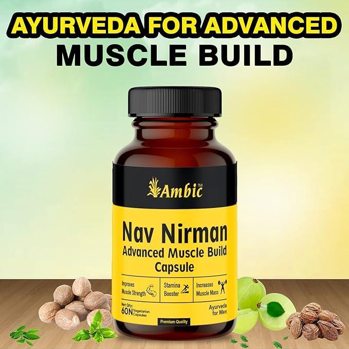 Ambic Nav Nirman Advanced Vegetarian Capsule (60 Each)