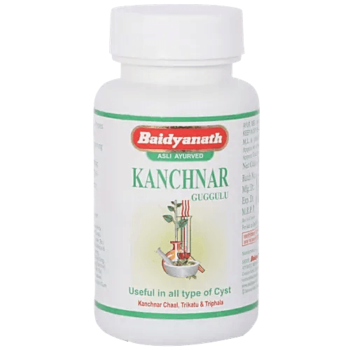 Baidyanath (Jhansi) Kanchnar Guggulu Tablet - 80Tabs