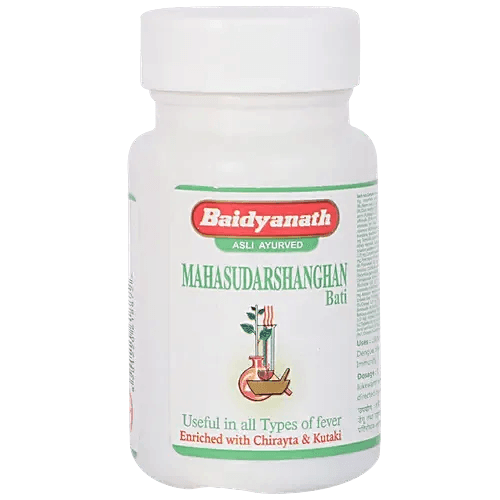 Baidyanath (Jhansi) Mahasudarshanghan Bati - 40 Tablets