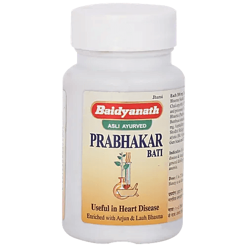 Baidyanath (Jhansi) Prabhakar Bati Tablet - 80 tabs