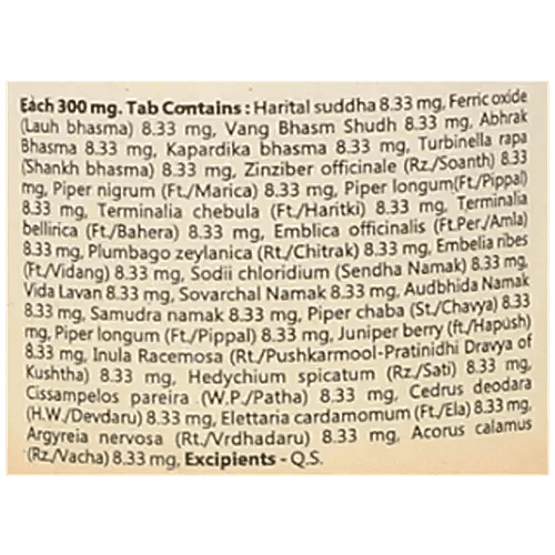 Baidyanath (Jhansi) Pradrantak Lauh Tablet - 40Tabs