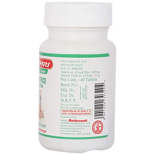 Baidyanath (Jhansi) Pranda Gutika Tablet - 40Tabs