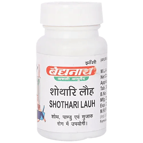 Baidyanath (Jhansi) Shothari Lauh Tablet - 40 Tablets