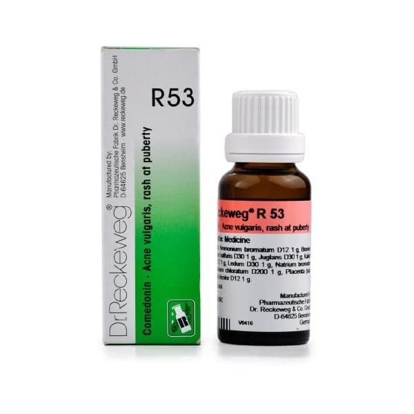 Dr Reckeweg R53 Comedonin - Acne Vulgaris And Pimples Drop - (22ml)