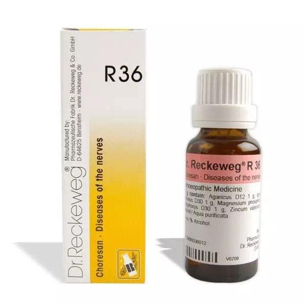 Dr. Reckeweg R36 Nerves Disease Drop - 22ml