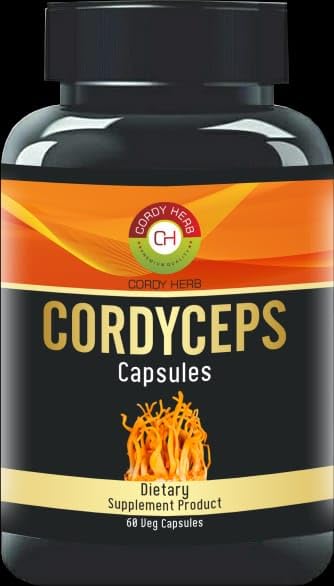 Cordy Herb Cordyceps Veg Capsule - 60 Capsules