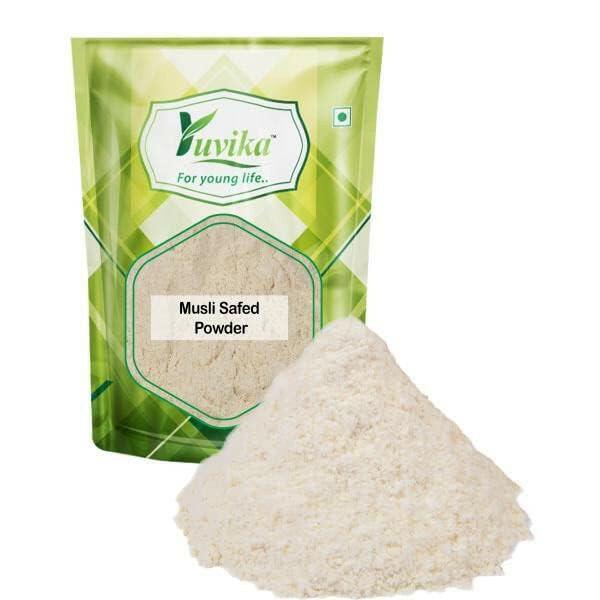 YUVIKA Musli Safed Powder - Chlorophytum Borivilianum - White Musli Powder