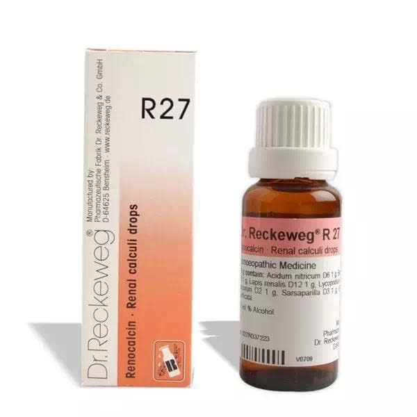 Dr. Reckeweg R27 Renal Calculi Drop - 22ml