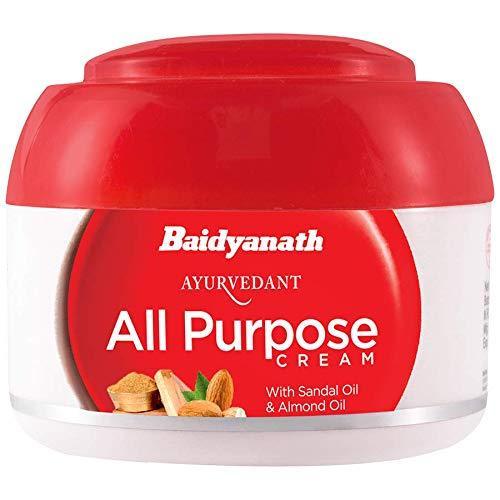 Baidyanath Jhansi Ayurvedant All Purpose Cream With Sandal Oil & Almond Oil - 100 GM