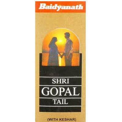 Baidyanath (Jhansi) Shri Gopal Tail (with Keshar) - 50ml