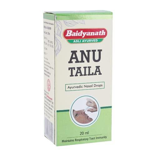 Baidyanath (Jhansi) Anu Taila Ayurvedic Nasal Drop - 20 Ml