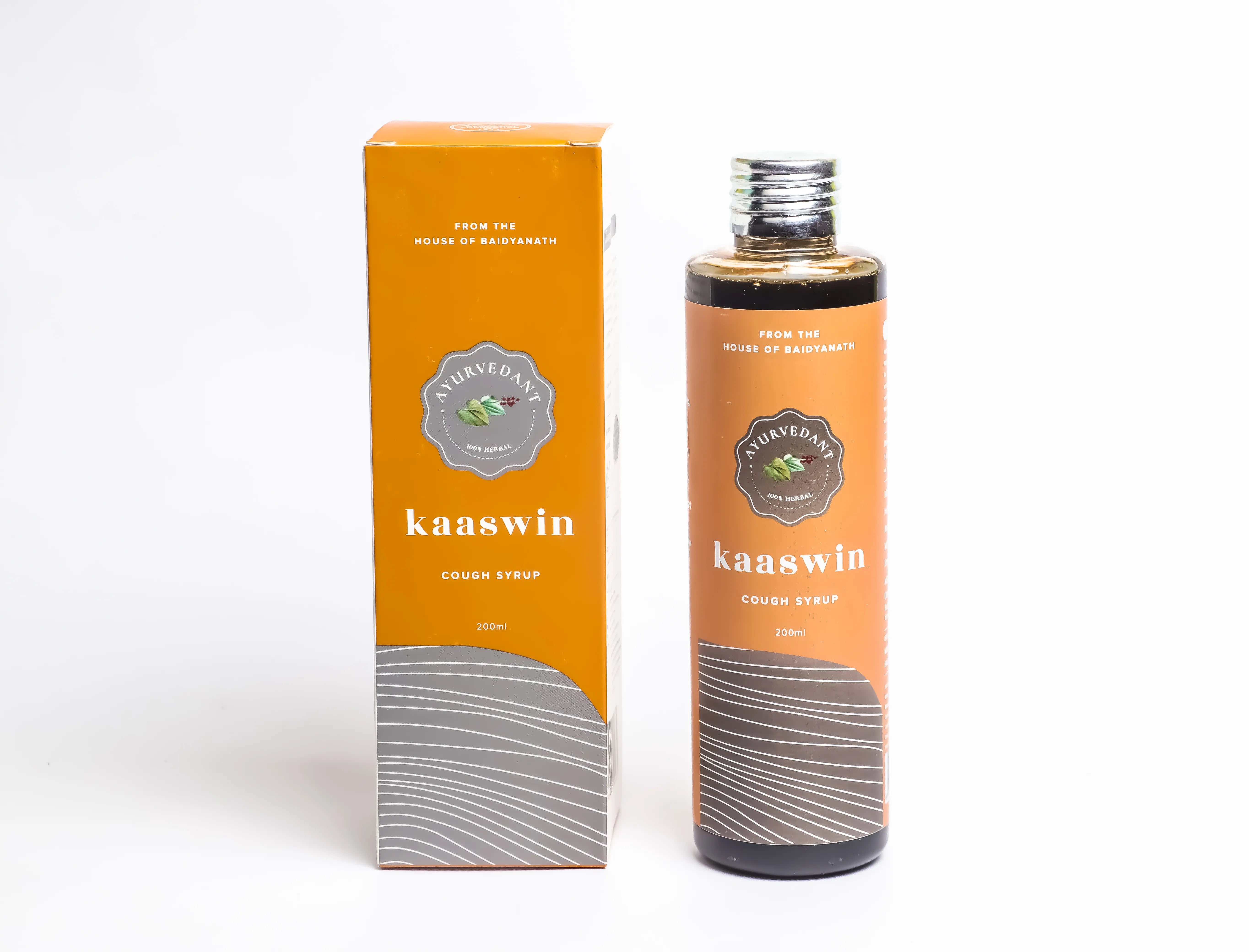 Baidyanath Ayurvedant Kaaswin Cough Syrup Buy Packs of 200ml Syrup at