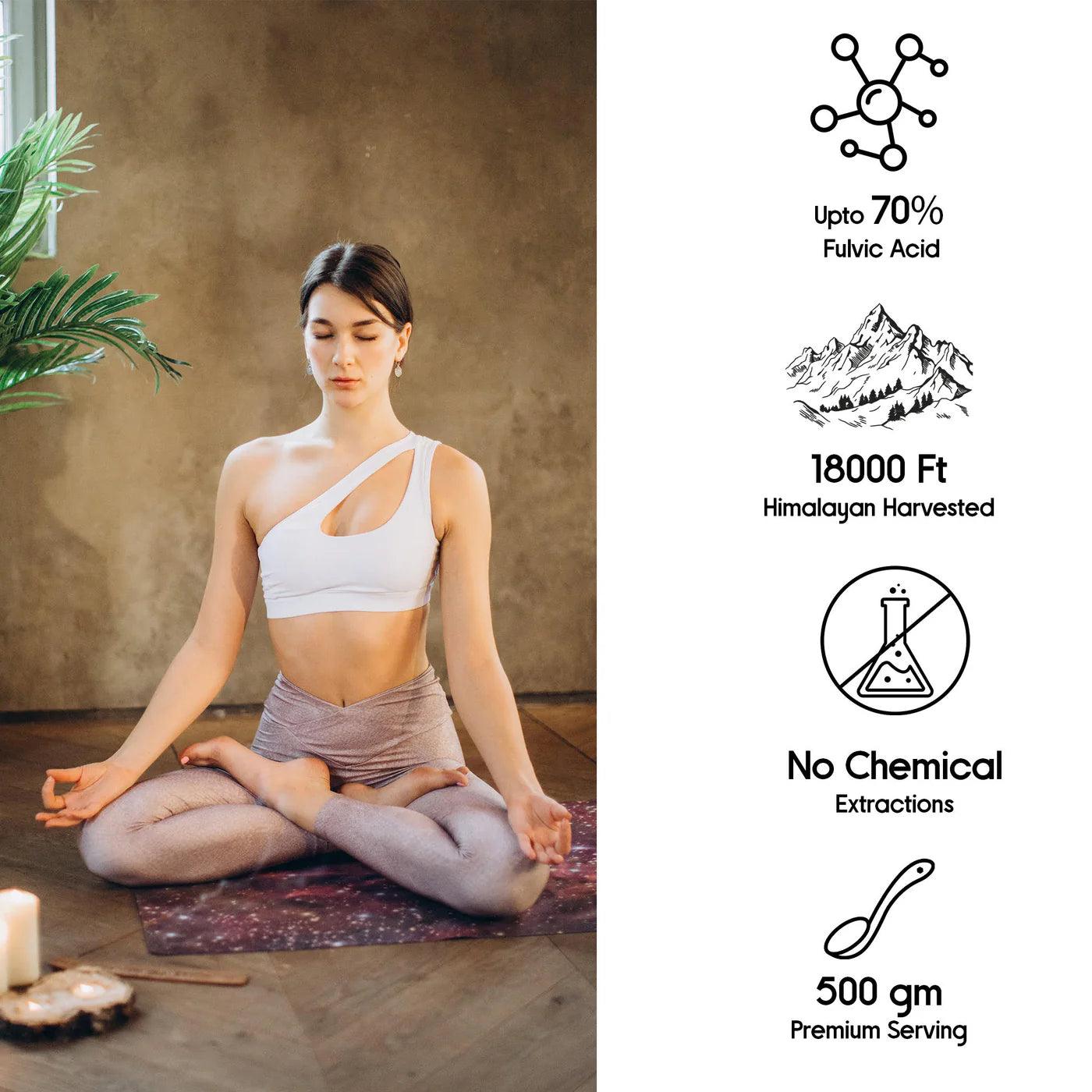 Vedapure Shudha Shilajit Resin - 20g - Boost Performance | Resin Lab-Tested for Purity | Silajit Natural Bodybuilding | Himalayan shilajit | shilajit Power | Energy | Stamina | Strength