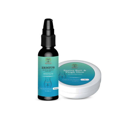 Zenius Butt & Thigh Grow Kit - Hip Brightening, Thighs Whitening Medicine for Whitening and Lightening Hip, Thighs