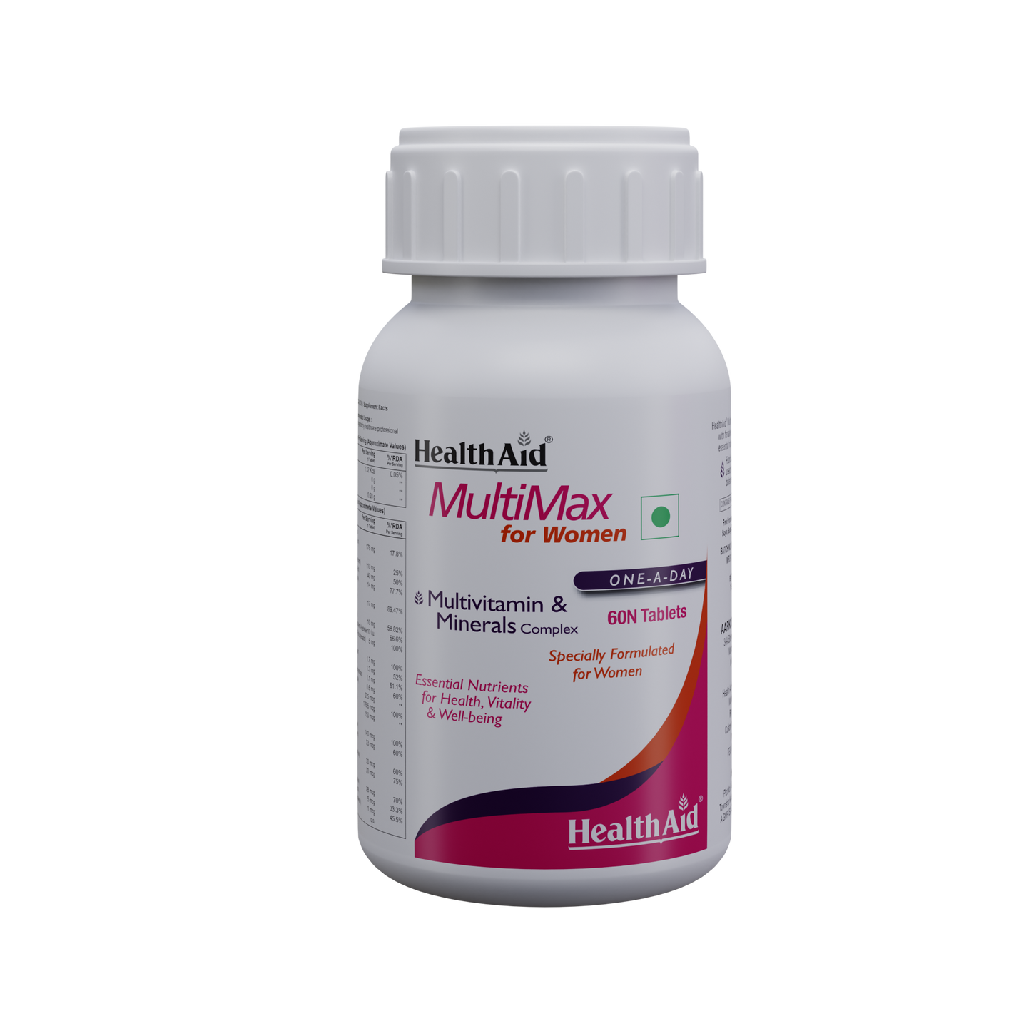 Healthaid Multimax Women Multivitamin & Mineral Complex Tablet - 60 Tablets